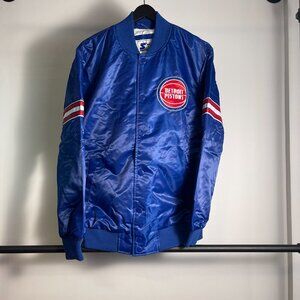 Starter Detroit Pistons satin jacket size L